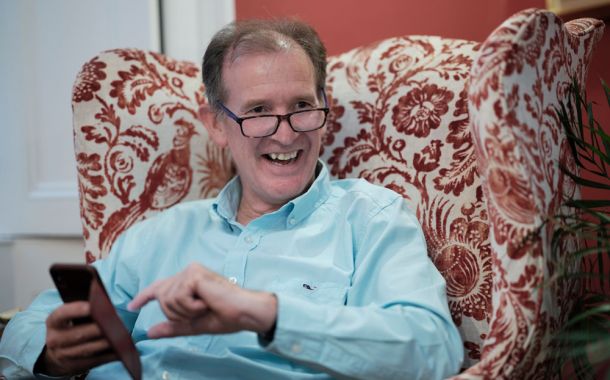 Stuart Rock on mobile